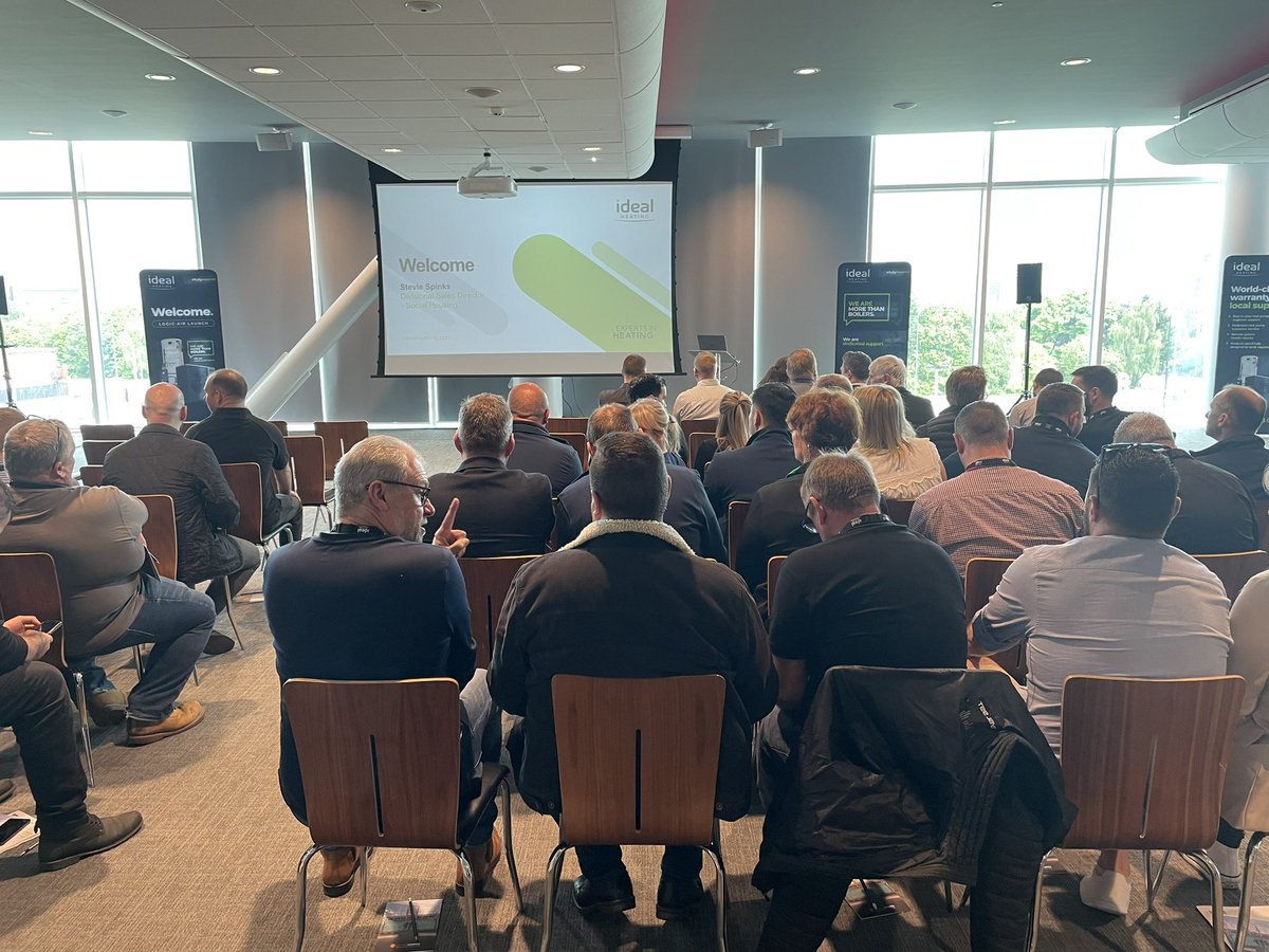 What a fantastic few weeks; a very exciting product launch. we have a product we are very proud and we are ready for the road to net zero and decarbonisation. We have revealed our Logic air heat pump, cylinder and Halo thermostat, making a complete offering! <a href="/idealheating/">Ideal Heating</a>