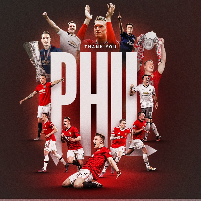 ManUtd's tweet photo. You'll always be a Red, @PhilJones4 ❤️

#MUFC