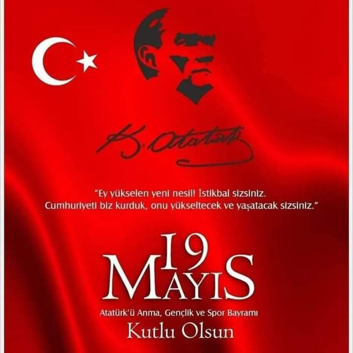 'Ey yükselen yeni nesil! İstikbal sizsiniz. Cumhuriyeti biz kurduk, onu yükseltecek ve yaşatacak sizsiniz.' #19MAYIS1919 #19MAYIS