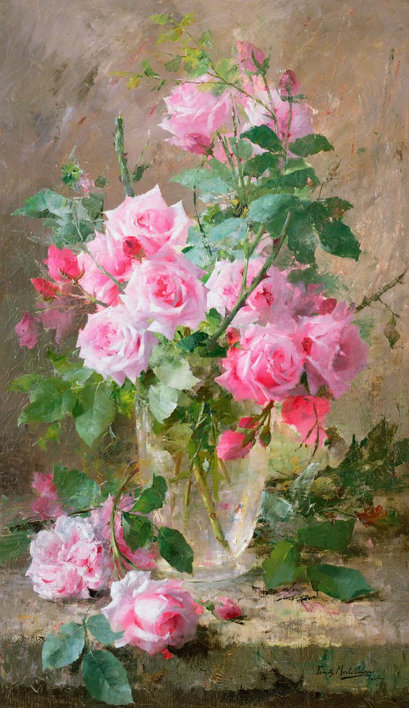 Frans Mortelmans
(Belgien, 1865 - 1936 ).
#painting
#originalartwork #Flowers 
#ArtLovers #artshare #TwitterArtWorld #fine_art