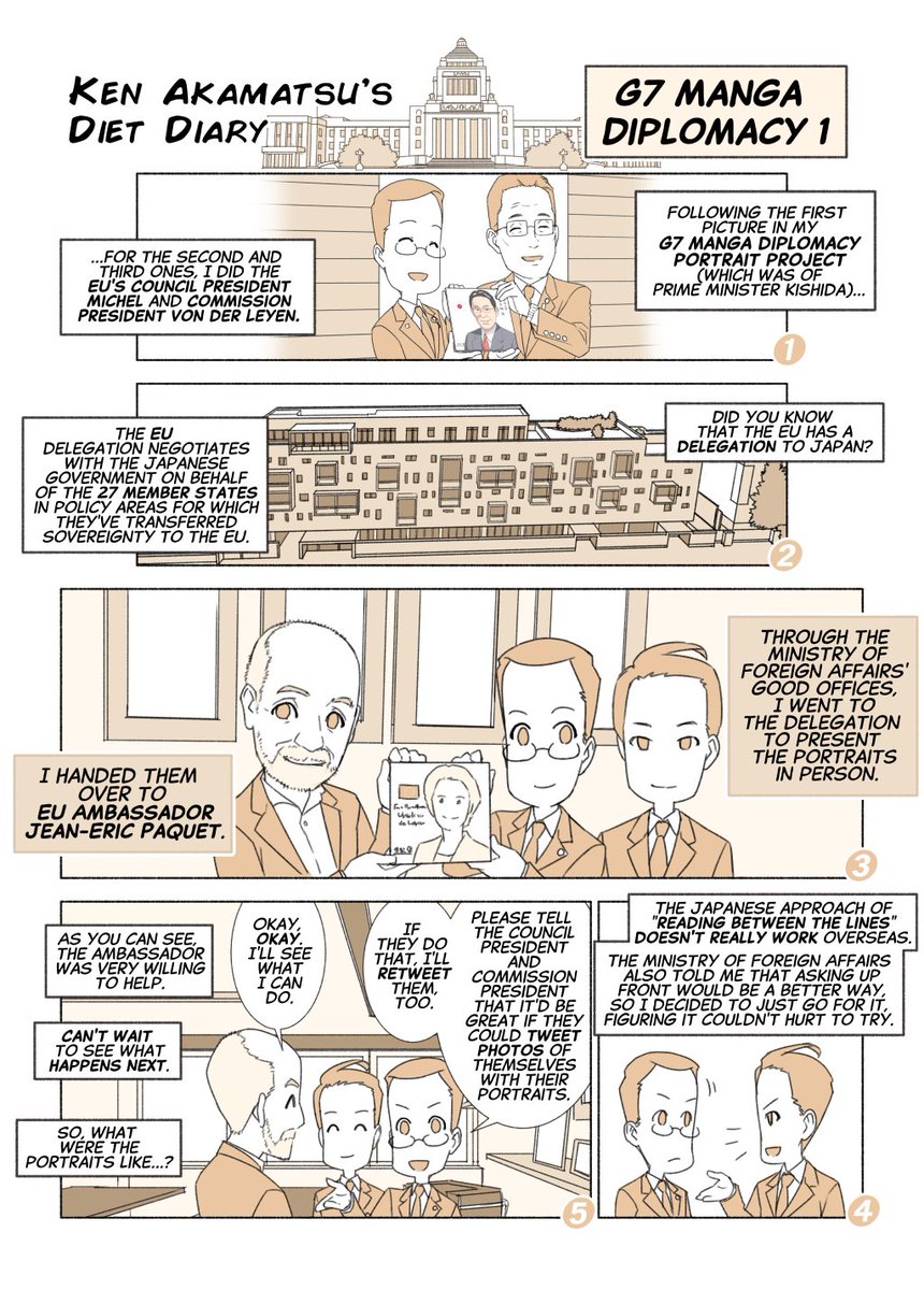 #G7_MANGA_DIPLOMACY
European Union
le président Charles Michel
Präsidentin Ursula von der Leyen 