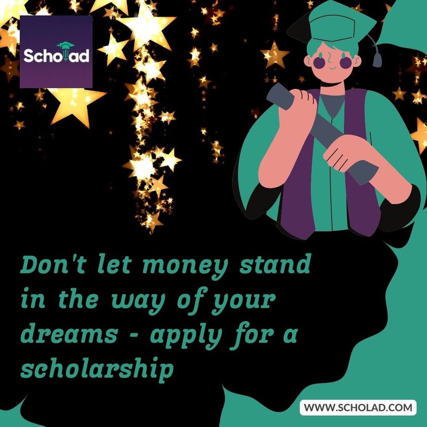 Register with #Scholad
Visit - scholad.com
#scholarshipindia #India #scholarship #scholarshiponline #onlinescholarship