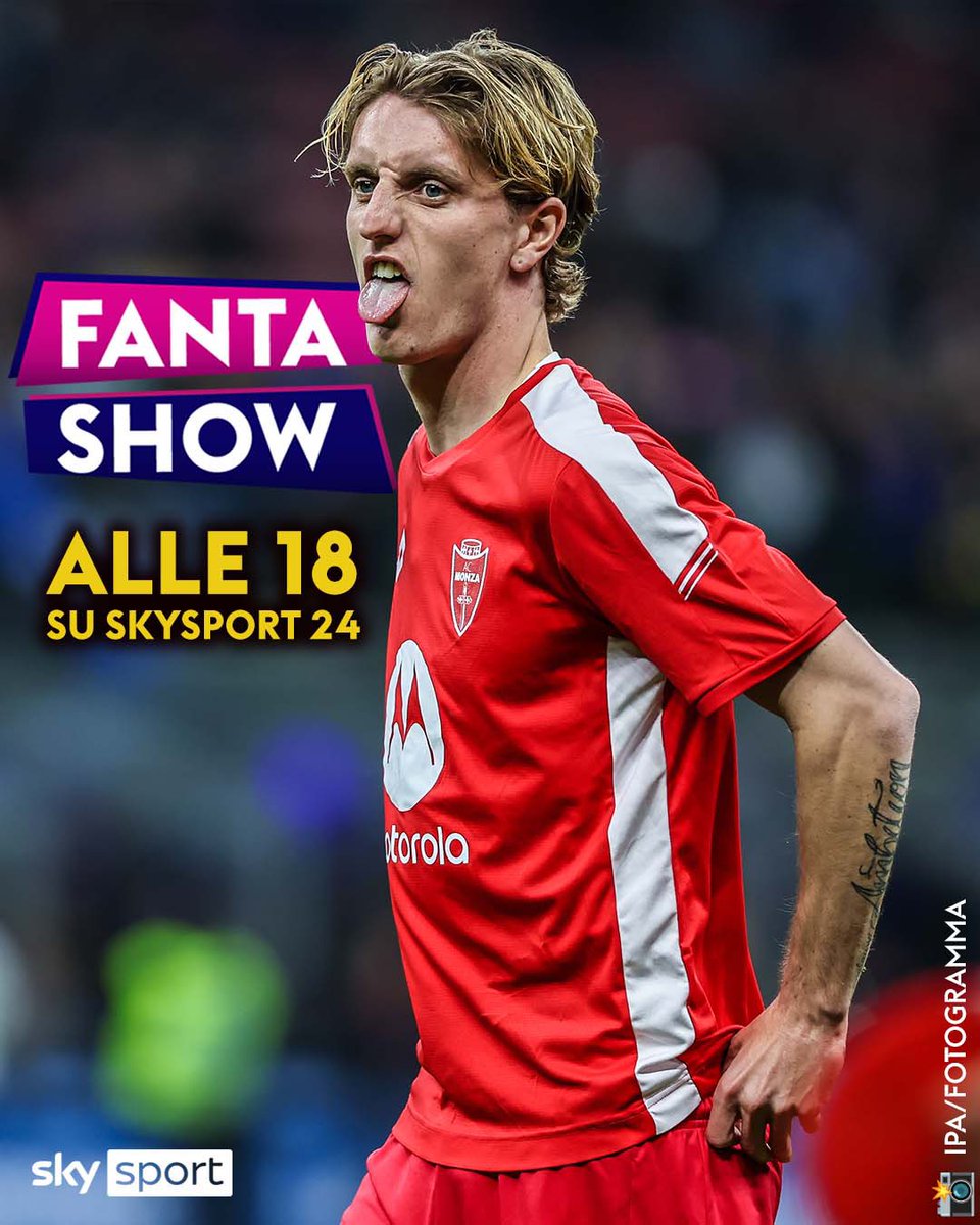 Mario Giunta (@mariogiunta) on Twitter photo ๐ FantaShow
๐บ SkySport24
โ๏ธ 18,00
๐ <a href="/AndreaM_86/">Andrea Marinozzi</a> , <a href="/fains/">Valerio Spinella</a>
๐ง Chiaraluce
<a href="/SkySport/">skysport</a> ๐ FantaShow
๐บ SkySport24
โ๏ธ 18,00
๐ <a href="/AndreaM_86/">Andrea Marinozzi</a> , <a href="/fains/">Valerio Spinella</a>
๐ง Chiaraluce
<a href="/SkySport/">skysport</a>