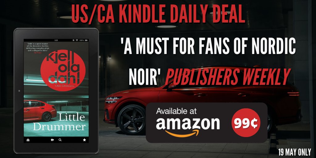 OrendaBooks's tweet photo. #USA #Canada
#99c 1 DAY ONLY
GODFATHER of #NordicNoir @ko_dahl's tense, searingly relevant #thriller #LittleDrummer t D Bartlett
Frølich and Gunnarstranda investigate the death of a woman whose scientist boyfriend has gone missing…
🚗https://t.co/rDnLE8yz6H
#series #deals https://t.co/XB3yK7hJNh