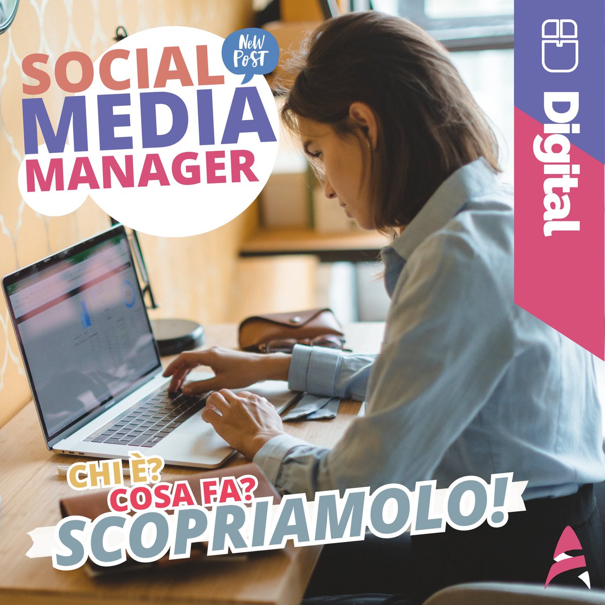brave_solutions's tweet photo. Che tu sia una PMI, una grande azienda o un privato, per fare del digital marketing non basta aprire una pagina Facebook o un profilo Instagram. 

Leggi l’articolo e scopri cosa fa un Social Media Manager. https://t.co/KyZJIWbOhd https://t.co/SPnzIzNPVm