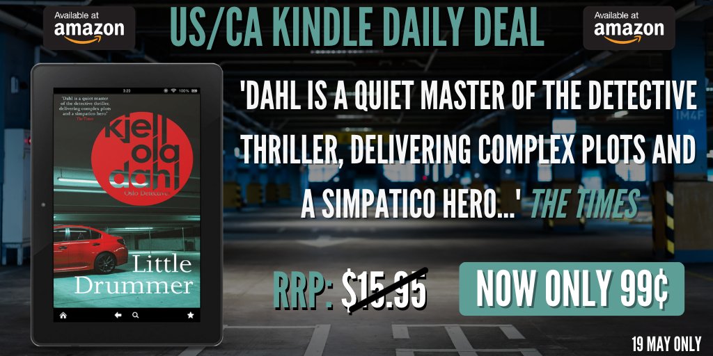 OrendaBooks's tweet photo. #USA #Canada
#99c 1 DAY ONLY
GODFATHER of #NordicNoir @ko_dahl's tense, searingly relevant #thriller #LittleDrummer t D Bartlett
Frølich and Gunnarstranda investigate the death of a woman whose scientist boyfriend has gone missing…
🚗https://t.co/rDnLE8yz6H
#series #deals https://t.co/xZL4i6Mcq9