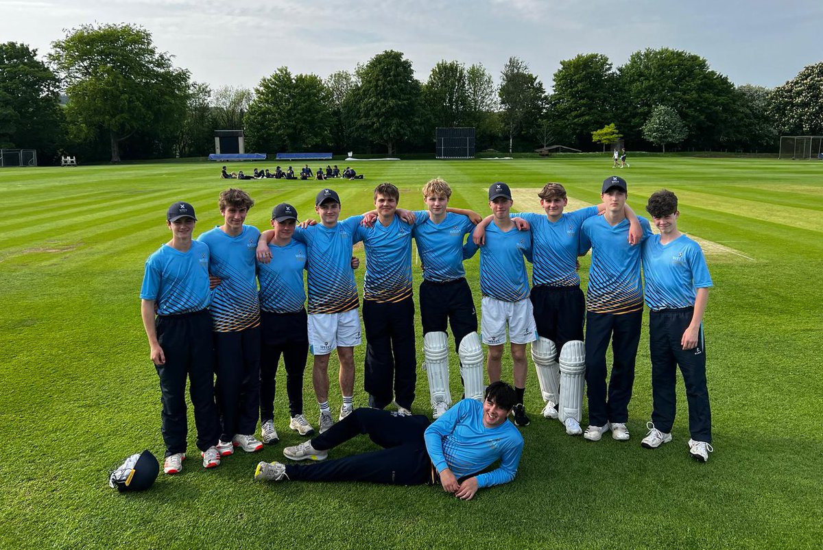 Thanks @KSBSportDept for hosting our 1st team in the National T20 last night. A thrilling game of cricket with over 340 runs scored in the match 🏏🏏☀️☀️