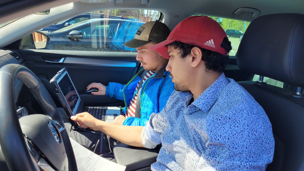 fgi_nls's tweet image. Summer trainees have arrived in the early May! They are getting to know our mobile #laserscanning  equipment in the field. Trainees work together with our experienced research staff and participate and contribute to our projects based on their interest and field of education.