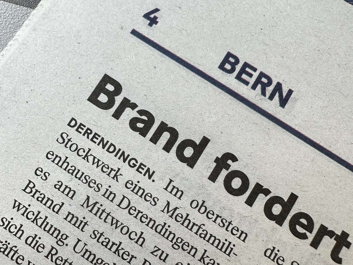 Bern ist überall 🤷‍♂️