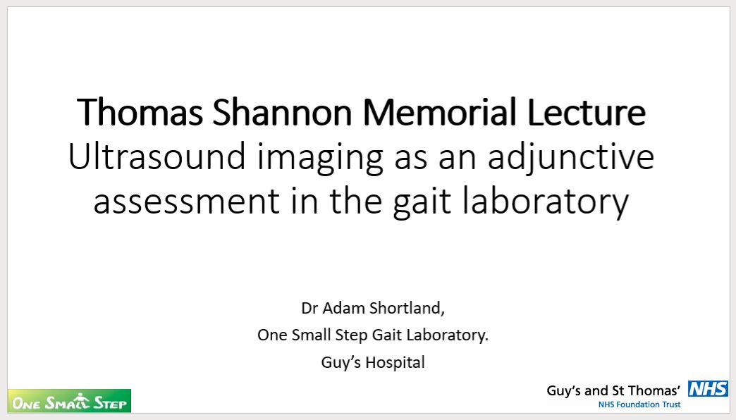 Our first keynote speaker is Dr Adam Shortland who will be delivering the Tom Shannon memorial lecture - Ultrasound Imaging as an adjunctive measure in clinical gait analysis. #SCCB2023 <a href="/NachiC/">Nachi Chockalingam</a> <a href="/AoifeCHealy/">Aoife Healy</a>