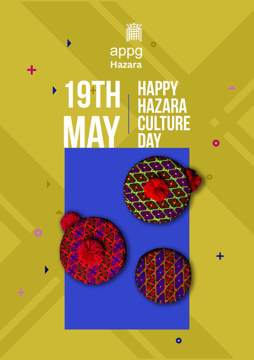 James_JosephTDL's tweet photo. Today, Friday 19th May marks Hazara Culture Day.

Hazara Culture Day is a celebration and an opportunity to embrace the rich diversity of Hazara culture. By supporting and celebrating this day, we contribute to cultural diversity, inclusivity, and social harmony. @APPGHazara https://t.co/1CQksi8lHN