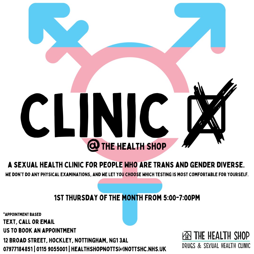 Introducing Clinic X, a sexual health clinic for trans and gender diverse people in Nottingham.

nemsplatformone.co.uk/practice-news#…

<a href="/Framework_HA/">Framework Charity</a>