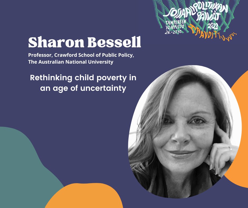 💡Päivien toinen keynote torstaina kuullaan professori Sharon Besselliltä, jonka tutkimusintressejä ovat sosiaalinen oikeudenmukaisuus ja ihmisoikeudet.
Lisätietoa ohjelmasta ja puhujista: events.tuni.fi/sosiaalipoliti…
@TampereUni #sospol2023 #tampere #tampereenyliopisto