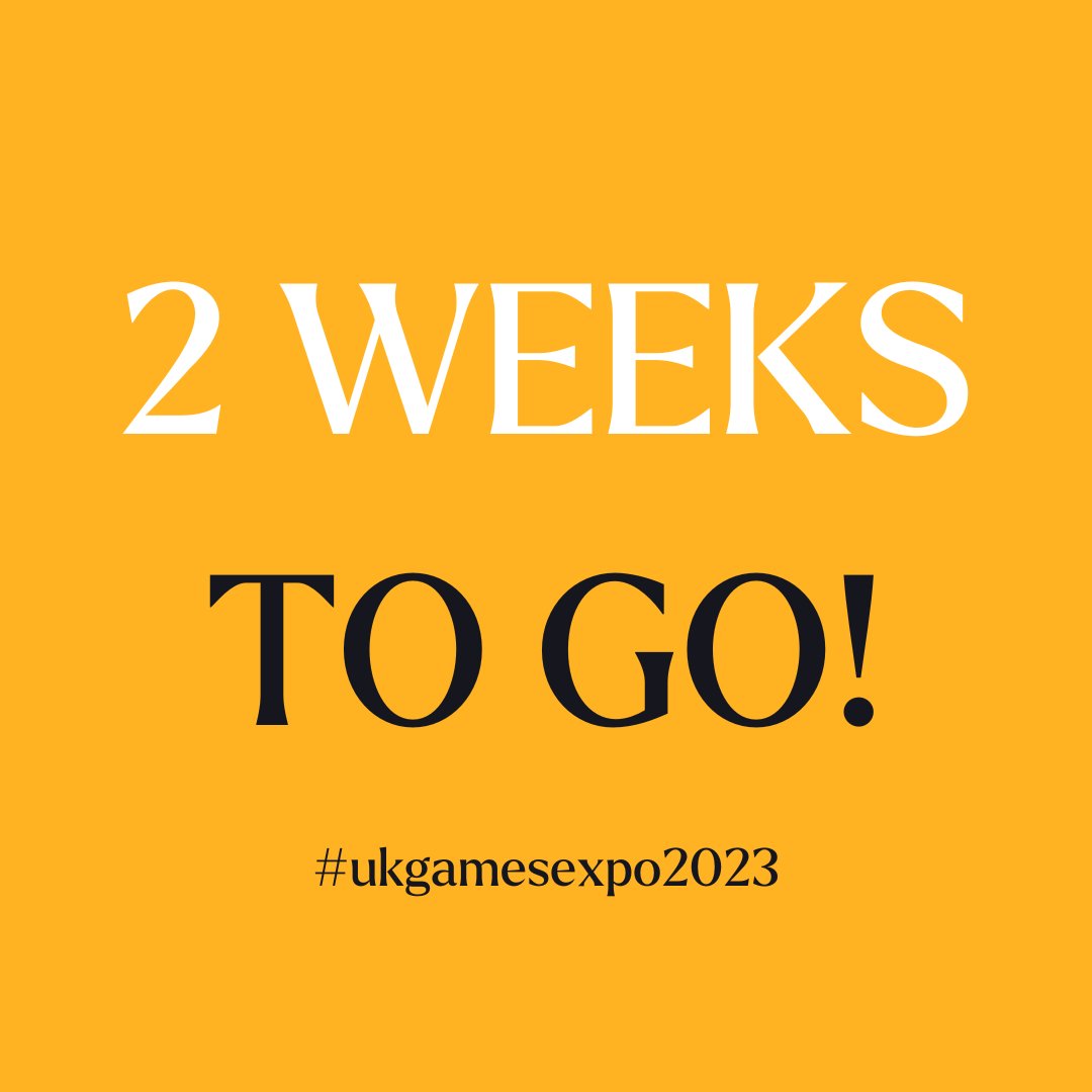 2 WEEKS TO GO! We can't wait! 😍😍 Which exhibitors are you most excited to see?! Tag them in the comments!👇