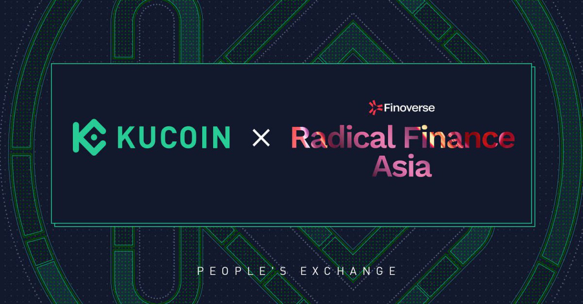 Kucoin_Vietnam's tweet photo. Các chuyên gia tài chính, đánh dấu lịch của bạn! Chúng tôi vui mừng thông báo rằng chúng tôi sẽ tham gia #RadFiAsia, diễn ra vào ngày 29 tháng 5 tại Freespace, West Kowloon, Hong Kong.
👉https://t.co/1yVSZN1YBg https://t.co/PVG4ZhzSMF
