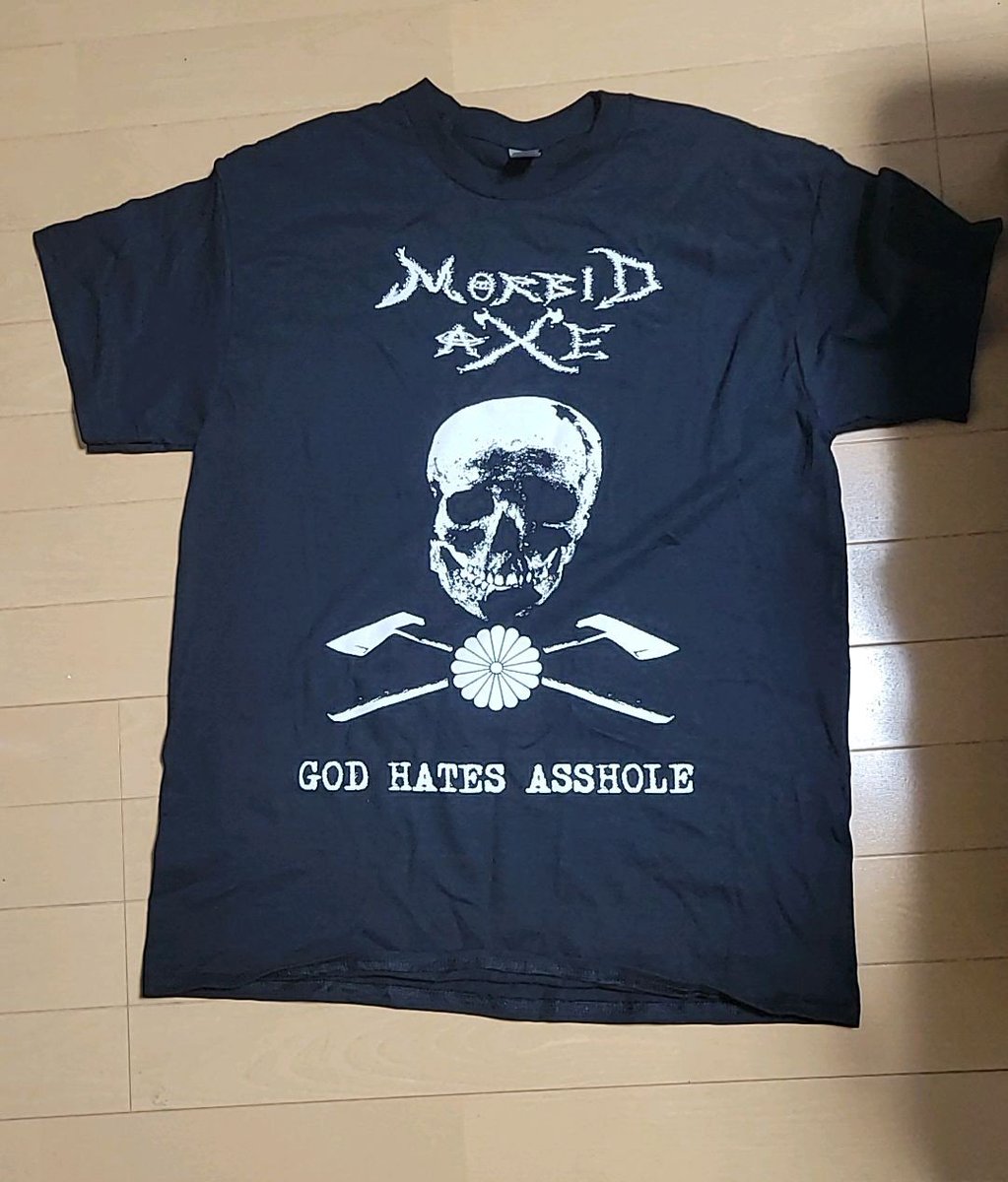 Morbid_Axe's tweet photo. Tシャツ試作中… https://t.co/9jDySsDv8x