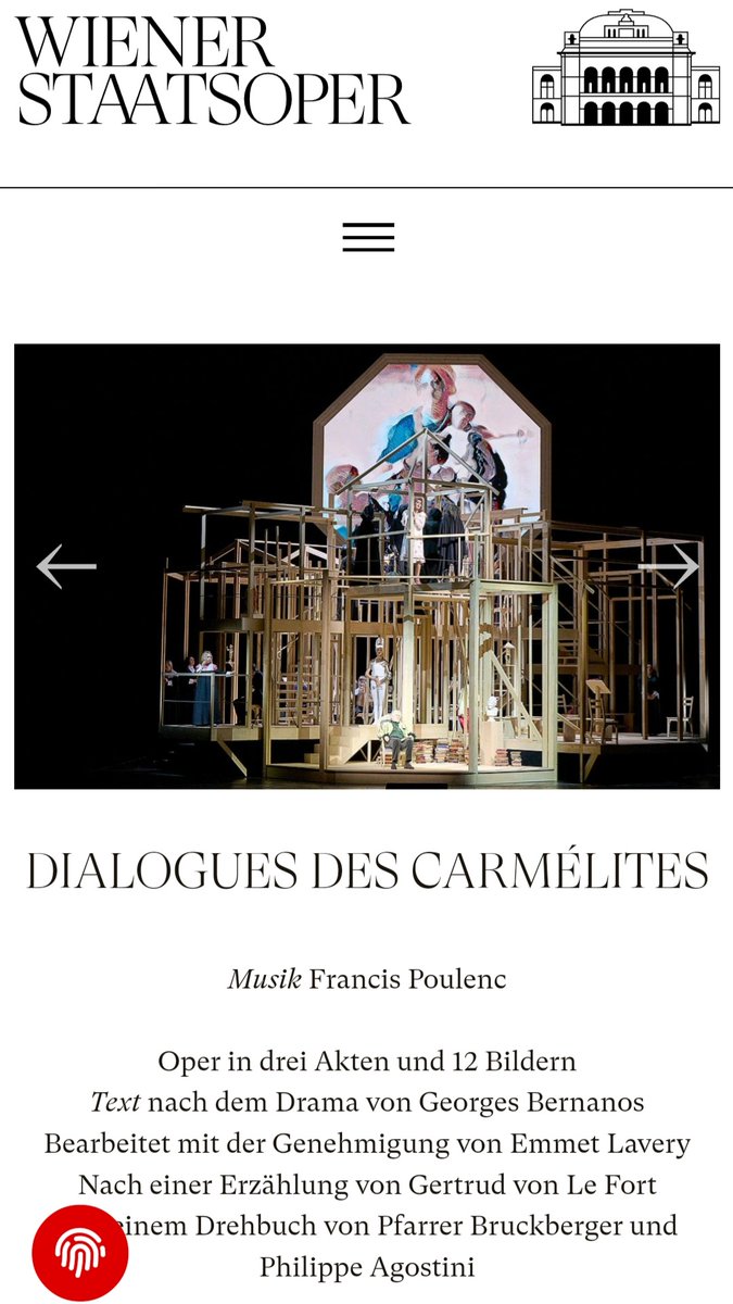 philippesutter4's tweet photo. #Opéra 🇲🇫
👏 à l'Opéra d'Etat de #Vienne 🇦🇹pour cette nouvelle production des #DialoguesdesCarmélites et pour la première fois en version française !
💁‍♂️#BertranddeBilly
Gespannt auf die Neuproduktion und die Erstaufführung der französischsprachigen Fassung in der @WrStaatsoper 👍 https://t.co/sfZhpojIEr