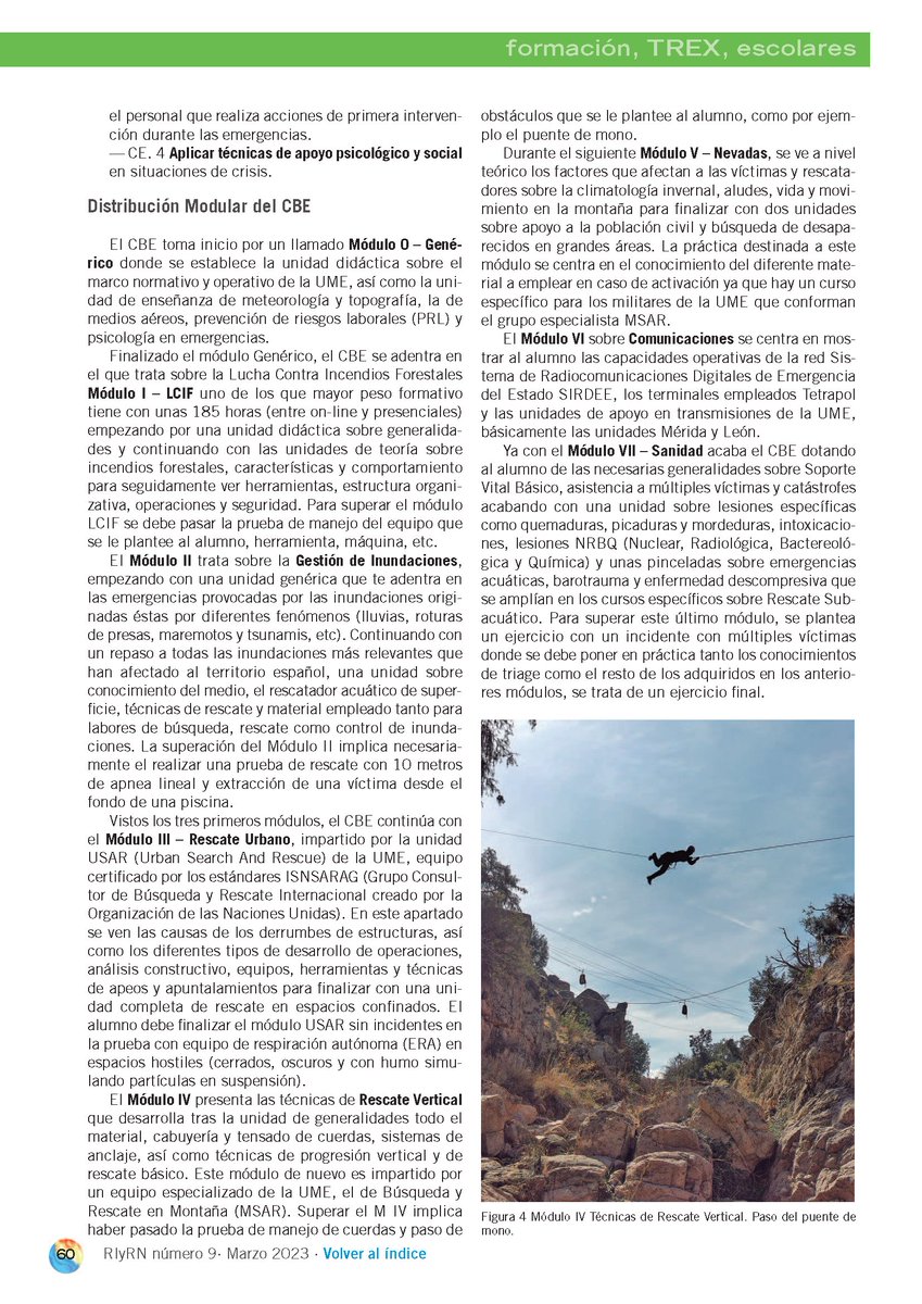 RevistaIyRN's tweet image. Curso Básico de #Emergencias (CBE) de Unidad Militar Emergencias (@UMEgob ) impartido por Escuela Militar de Emergencias #EMES
"...compartir conocimiento, aprendizaje, procedimiento...  cooperativamente"
🔥En #RevistaIyRN 9
revistarirn.org/revista 
#RiesgosNaturales #Incendios