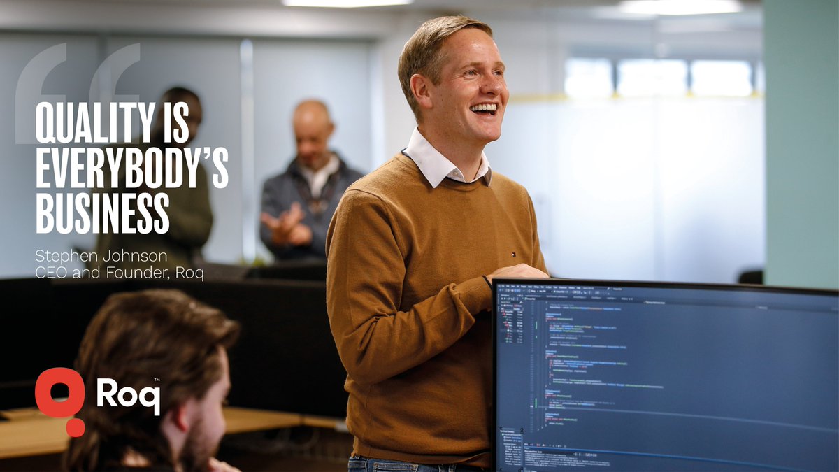 #Roq CEO Stephen Johnson shares his thoughts on why Quality is everybody's business. A #QualityFirst approach brings so many benefits, not least a goodnights sleep! roq.co.uk/blog/why-quali…
#QualityEngineering #LikeNoOther #SDLC