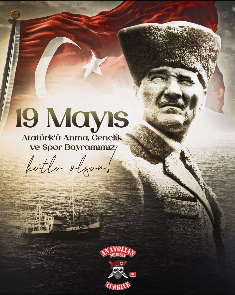 #19MayısGenclikveSporBayramı #kutluolsun #AnatolianSoldiersMC #ASMC #SYL44 #Support44