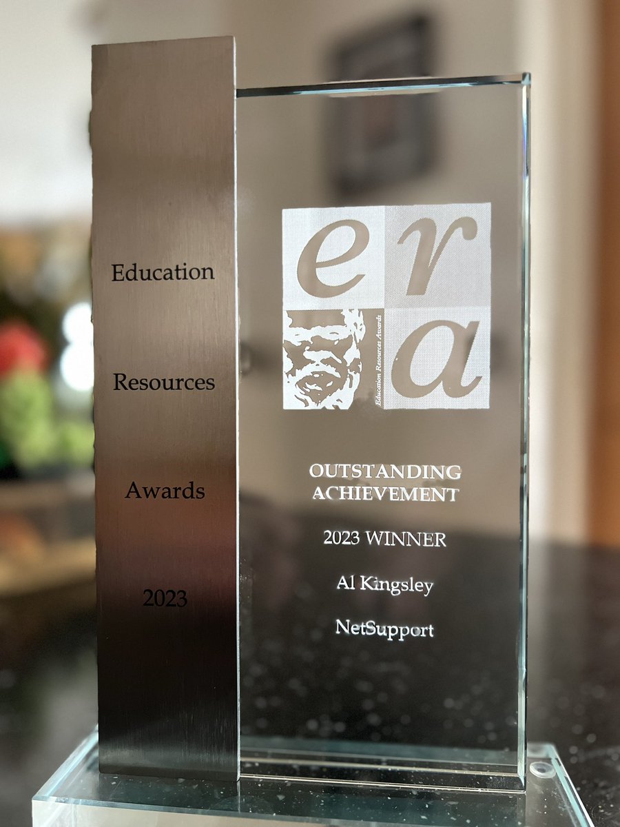 AlKingsley_Edu's tweet photo. Very proud and humbled to receive such a fantastic award last night at the Education Resources Awards #ERA2023 - 30 years have flown by and still enjoy every day working with and learning from so many amazing people in the sector.  Still plenty more in the tank - #LifelongLearner https://t.co/ELxnY7Q7MI