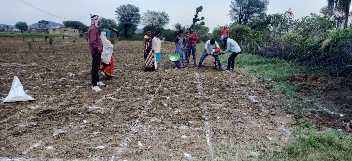 Pramel73's tweet photo. #GREENFoundation team is developing 20 #Miyawaki models under the #Chhidwara Compact as part of #RPLC partner. https://t.co/BT0B9d8BqD