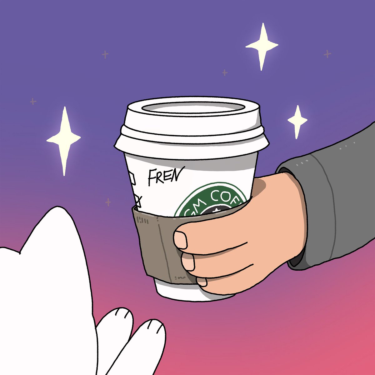 ilyakazakov's tweet photo. gm! this is for you ☕️✨ https://t.co/I4Df9bfGIT