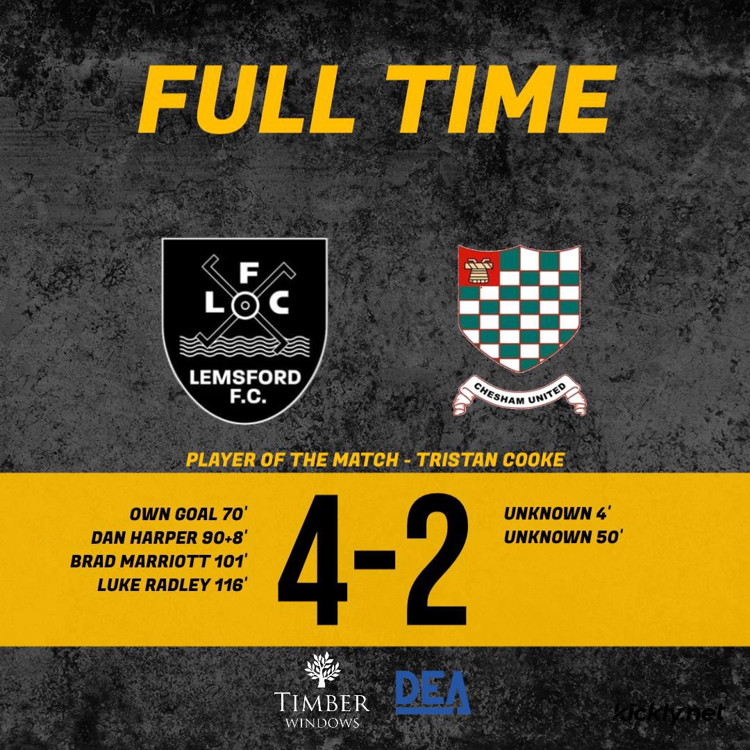 Lemsford FC tweet media