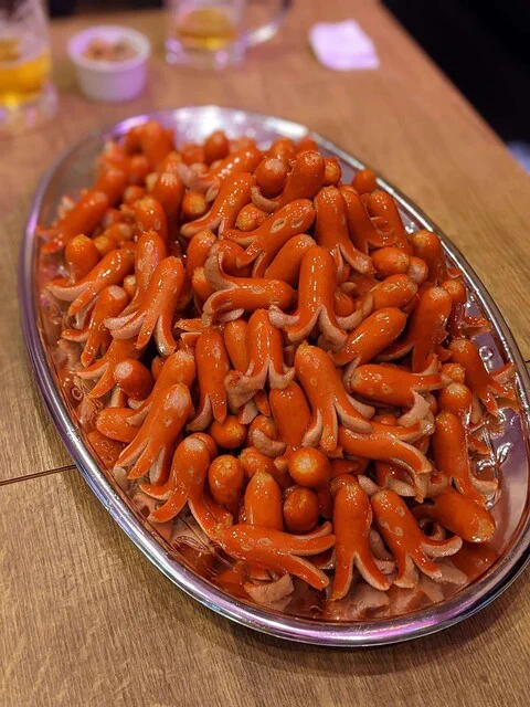 【衝撃】たこさんウインナー500匹！？提供する店が現る。