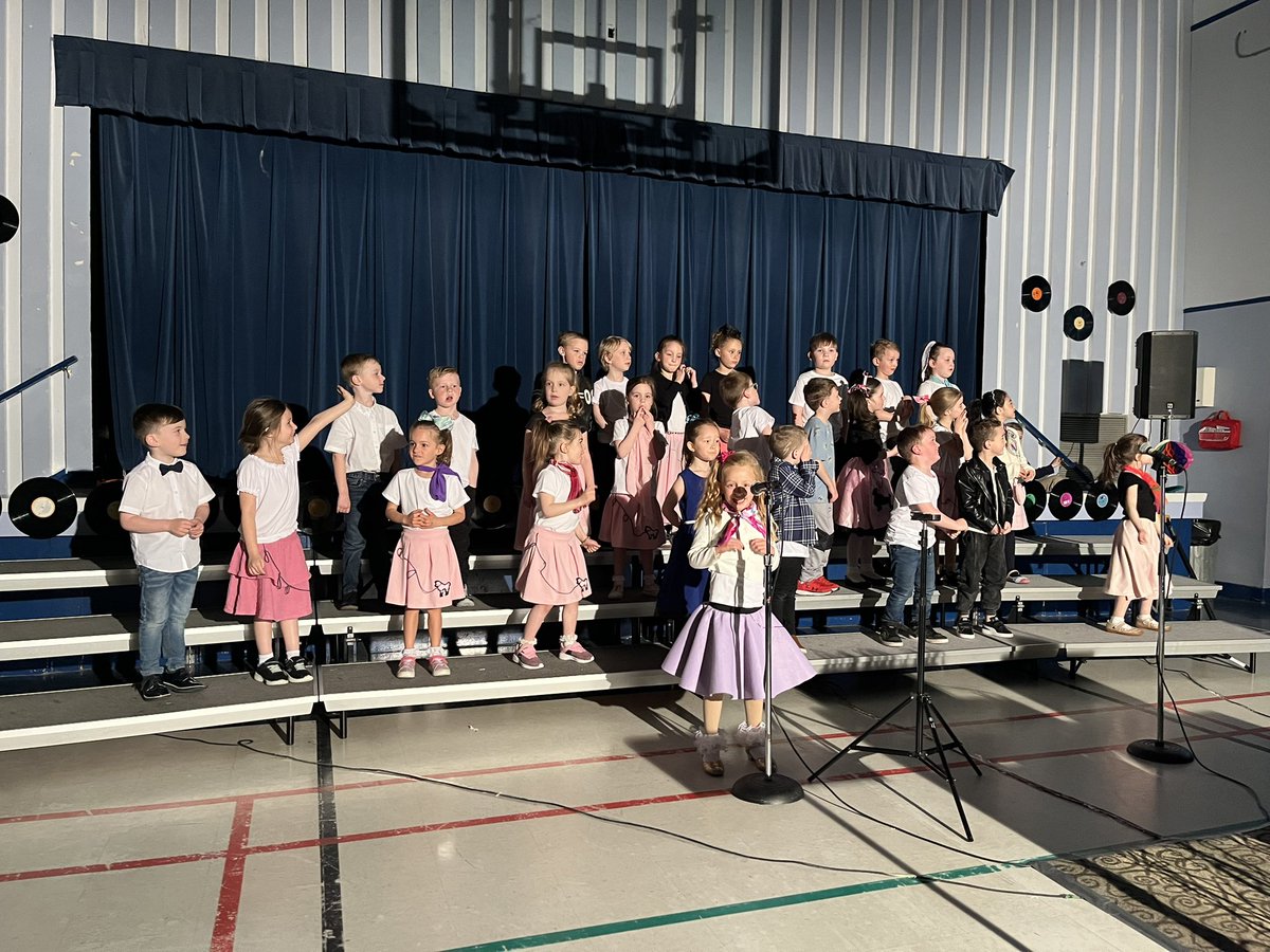 The Kindergartens are twisting into Summer and their teachers may be too!! What a great show ❤️ <a href="/SFOAschool/">St.Francis of Assisi School</a> <a href="/NLESDCA/">NLESD</a>