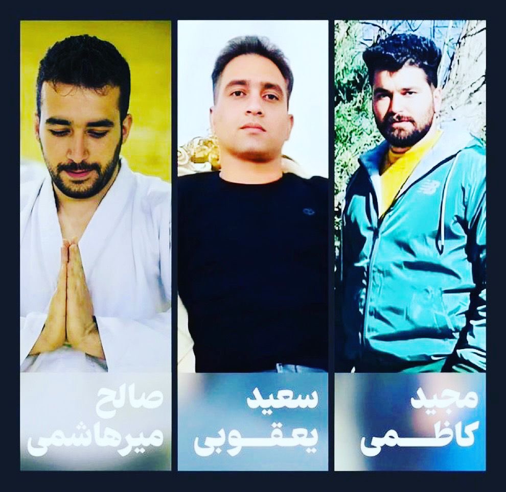 Three young men, executed today by the cruel Ayatollah regime of Iran. Their crime? Protesting for freedom. 

Sunday at 16h00 I will present my report on Iran and it’s sick regime to the Political Committee of <a href="/NATO/">NATO</a> pa during it’s Spring Session in Luxembourg that starts today.