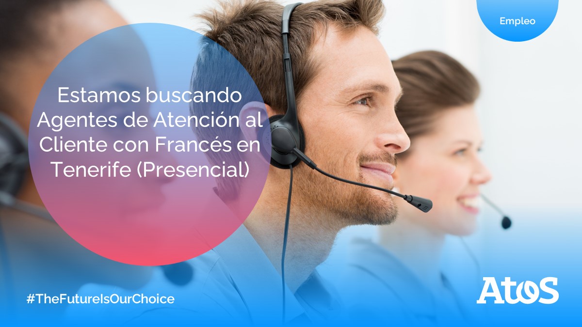 🧐 ¿Tienes un buen nivel de #francés? ¿Vives en #Tenerife o estás dispuesto/a a mudarte allí? 
✔️ En Atos ¡te estamos buscando!

📢 Vacantes de Atención al Cliente con Francés en Tenerife (Presencial)
👉spr.ly/6017OcMkb
#JoinAtosTeam #TheFutureIsOurChoice