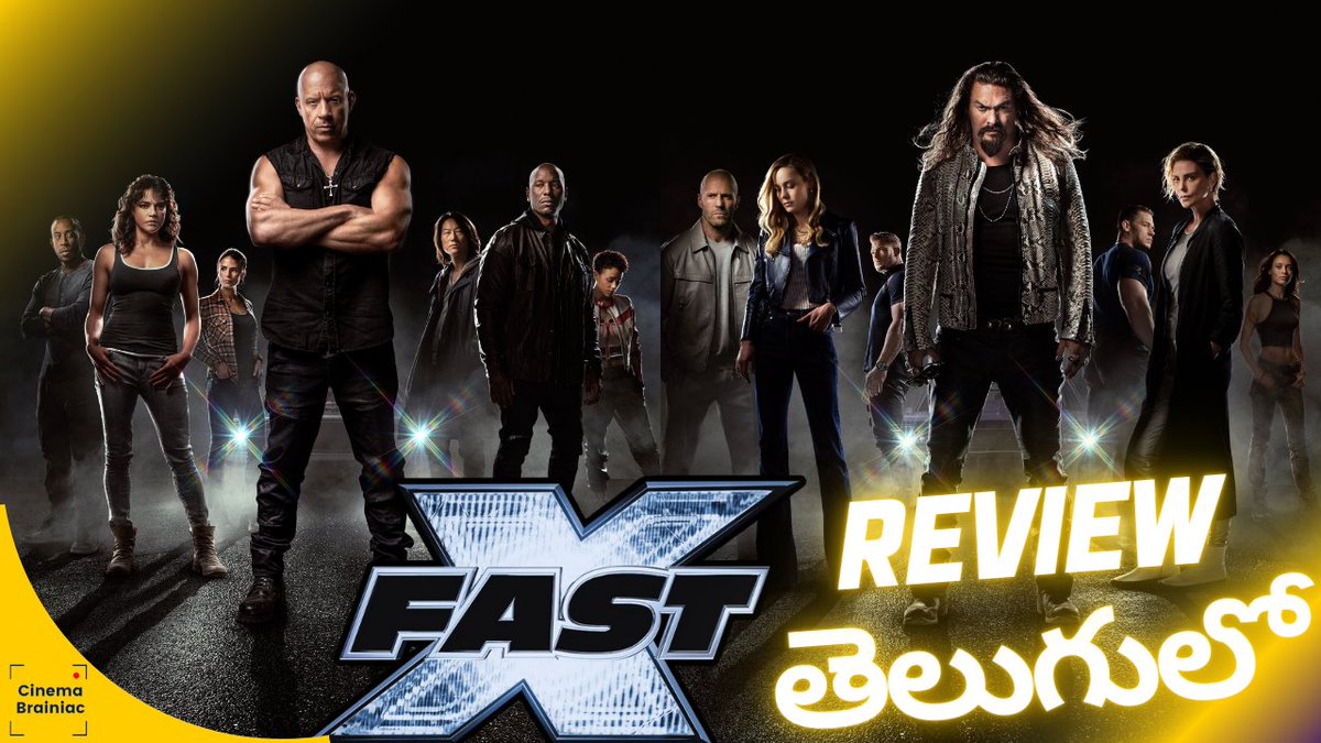 CinemaBrainiac's tweet image. Fast X Review in Telugu ✌🏻

▶️: bit.ly/FAST_X

#FASTX #FastXReview