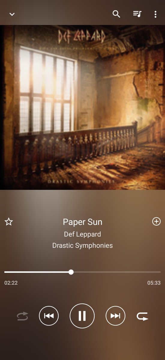 Ok I will concede Jim was right he said that God's Of War & Paper Sun would be the best songs on #DrasticSymphonies because it had a that orchestral sound to it on the studio albums & to be honest they sound amazing #Goosebumps
#DefLeppard