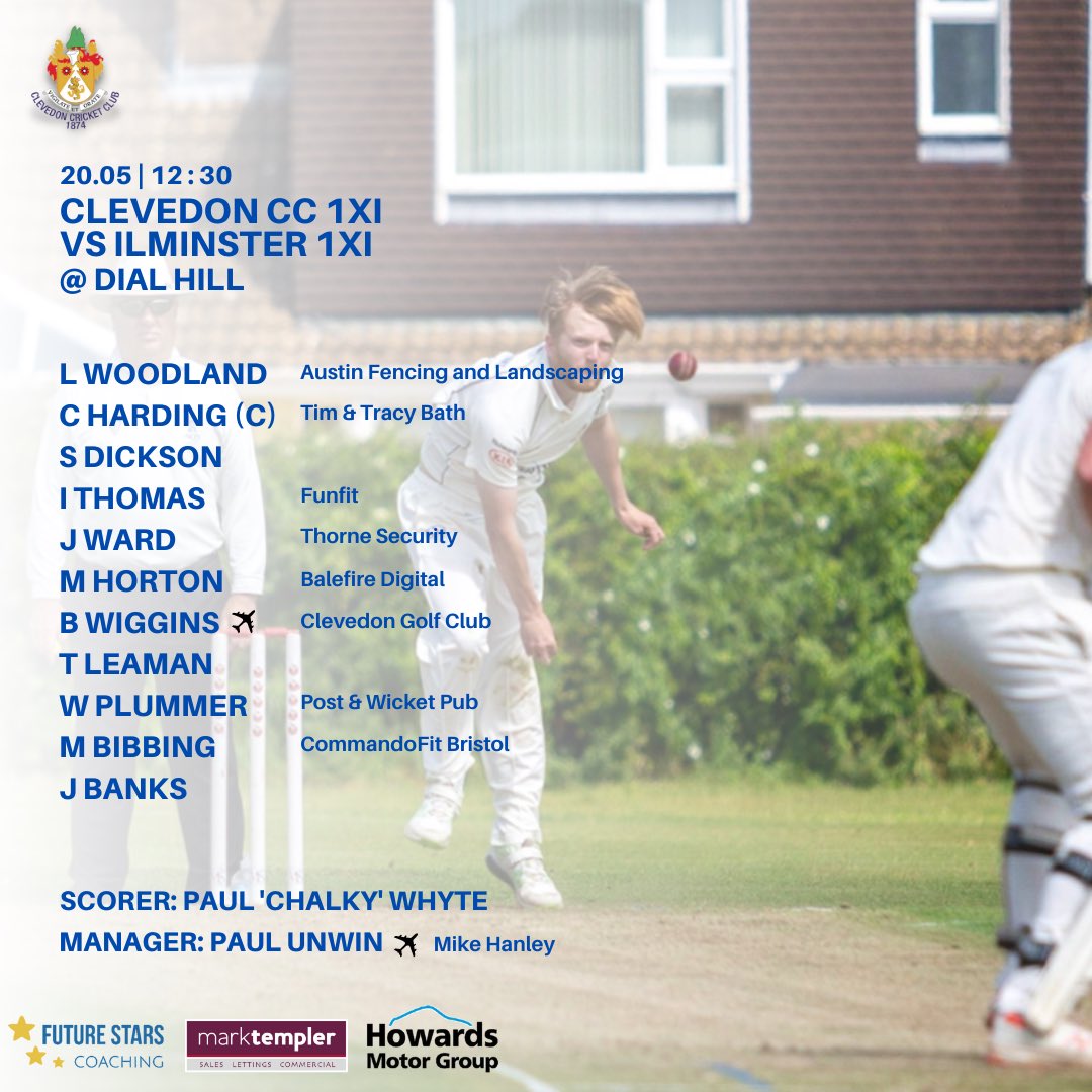 ClevedonCricket's tweet photo. 𝙔𝙤𝙪𝙧 𝙨𝙦𝙪𝙖𝙙𝙨 𝙛𝙤𝙧 𝙩𝙝𝙚 𝙬𝙚𝙚𝙠𝙚𝙣𝙙… https://t.co/En4KaZaC9K