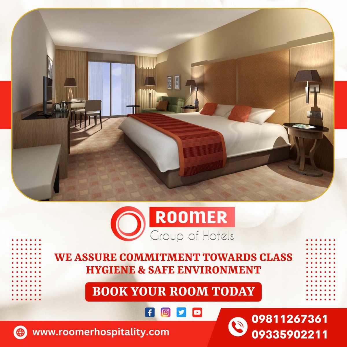 hotelroomerHos's tweet photo. Hotel Roomer Hospitality in India.
for -
📷Wedding Ceremony
📷Engagement
📷Haldi
📷Reception
📷Birthday Party
📷Conference
.
.
.
#hotel#happilyeverafter #blessings #weddingdecor
#weddingplanner #weddingvenue #indianwedding
#weddingprops #shaadiwish #foodandservice
#weddingmanager https://t.co/d5lCSgqwHO