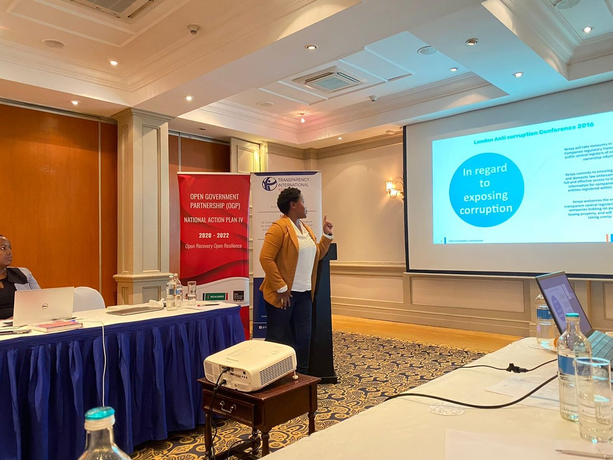 IllicitFlows's tweet photo. Happening Now: Beneficial Ownership Cluster led by the @BRS_Kenya and @TIKenya. 
Deliberations on Beneficial Ownership Transparency progress in #Kenya.
#OGPKenya #OpenGov https://t.co/DGEL0r9avv
