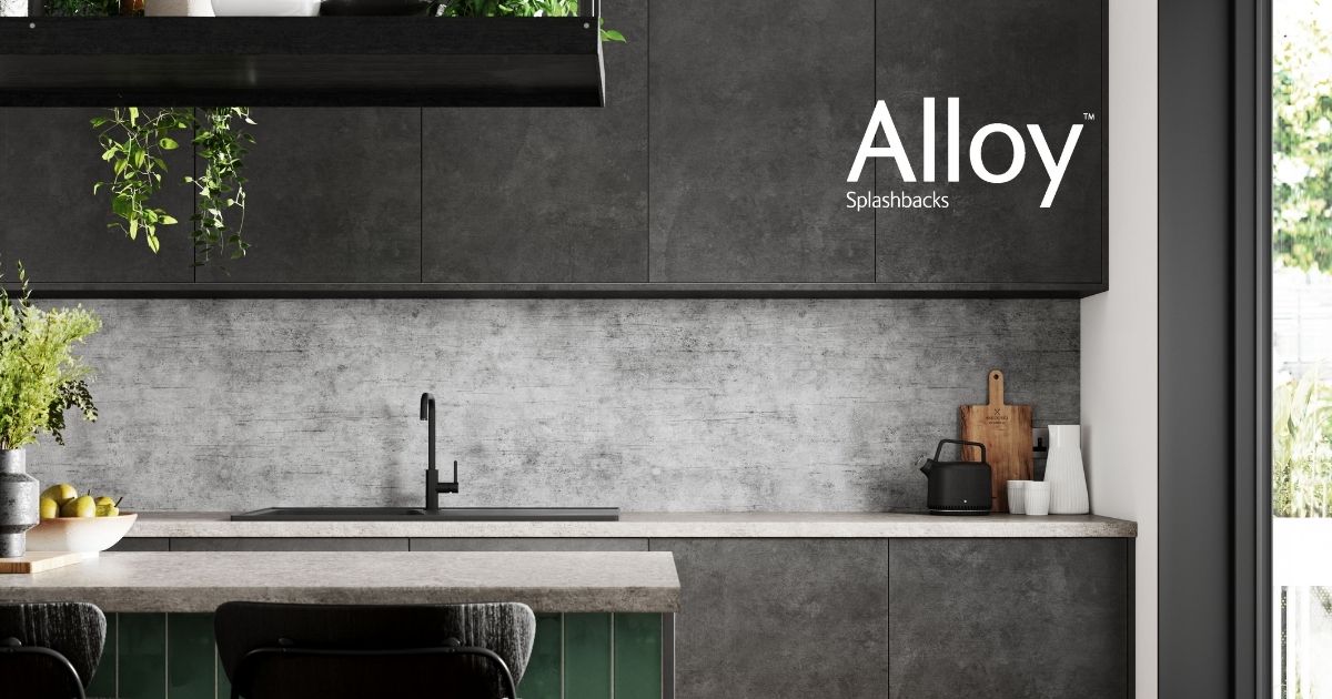 For an #Urban look, look no further than Brooklyn Cement. Inspired by industrial trends, pair with greenery for a statement look in your kitchen 🌿 View the collection here - hubs.ly/Q01LFQ6w0 #KitchenSplashback #UrbanStyle #UrbanInspired #UrbanDecor #CementLook