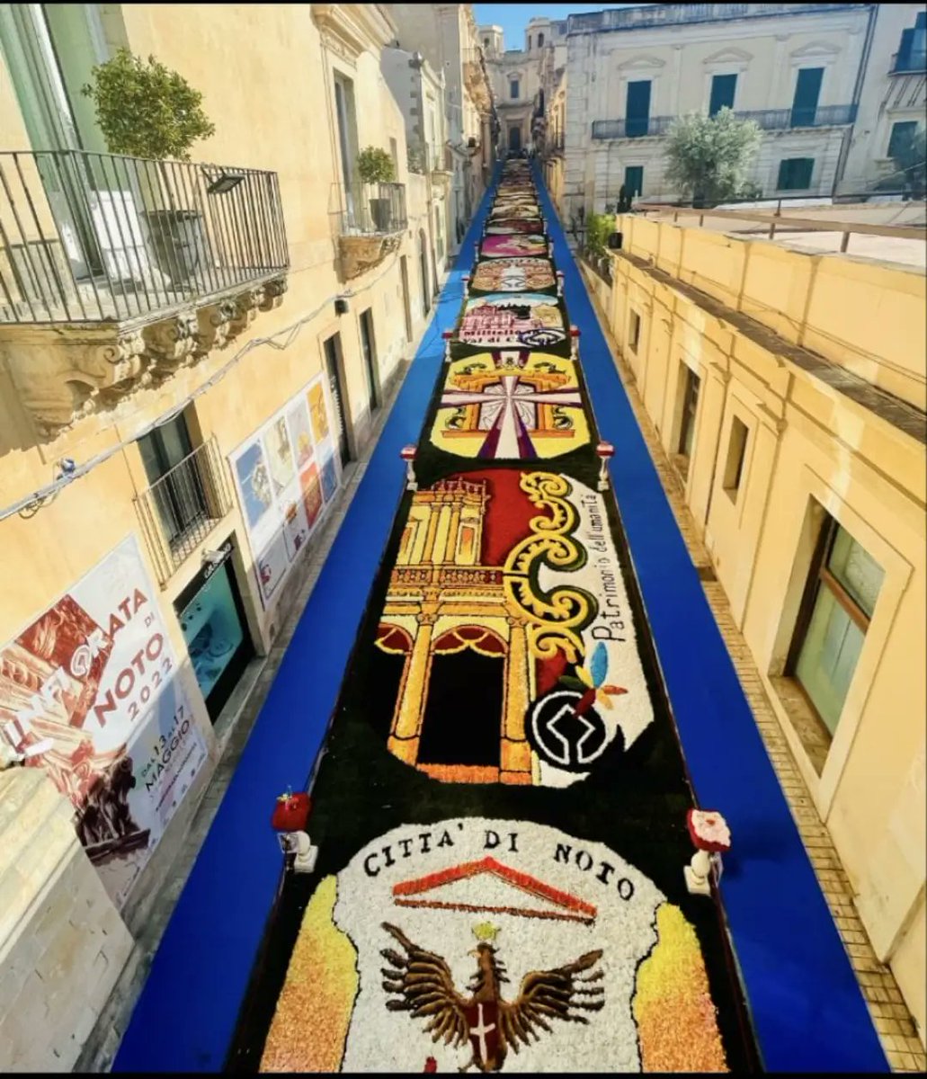 A #Noto al via la 44esima edizione dell'#Infiorata. Ecco il programma, il tema e le info sui biglietti per visitare l'#InfioratadiNoto...siciliapreziosa.it/eventi/infiora…

#eventi #arte #Cultura #weekendmood #weekend #19maggio #sicily #Sicilia #meraviglieitalia