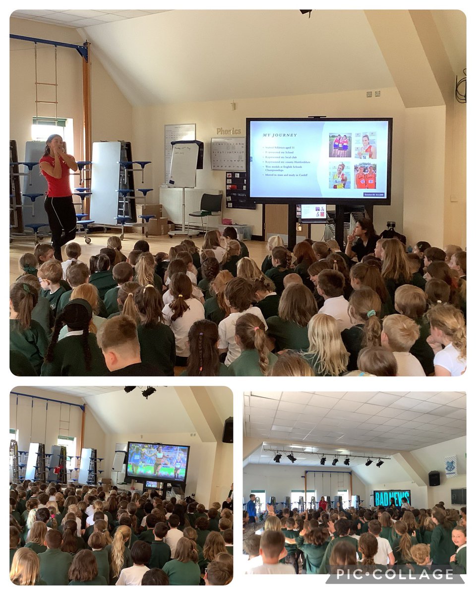 We started fabulous Friday with an assembly with inspirational athlete and Olympian, Charlotte Wingfield. She shared her journey with us, including the struggles she has faced. We are excited to spend the day with her!🏃‍♀️🌟 #MentalHealthAwarenessWeek