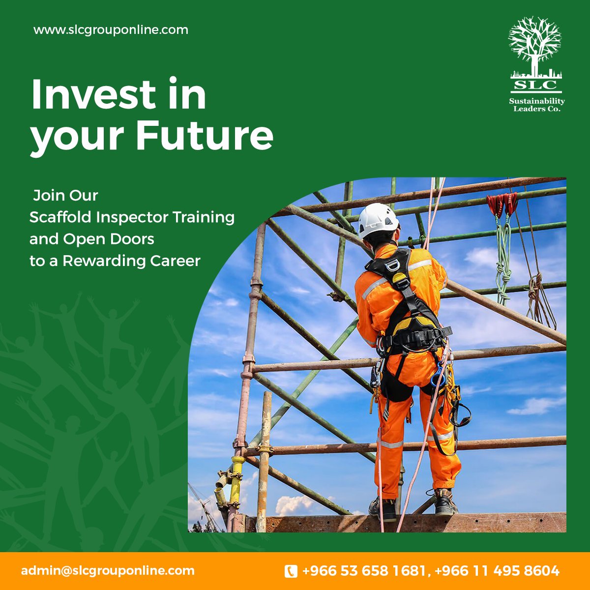 OnlineSlc's tweet image. Enhance your expertise and ensure construction site safety with our Scaffold Inspector Training. 

𝑉𝑖𝑠𝑖𝑡🌐slcgrouponline.com
𝐶𝑜𝑛𝑡𝑎𝑐𝑡 𝑢𝑠☎️+966-114958604 or +966-536581681