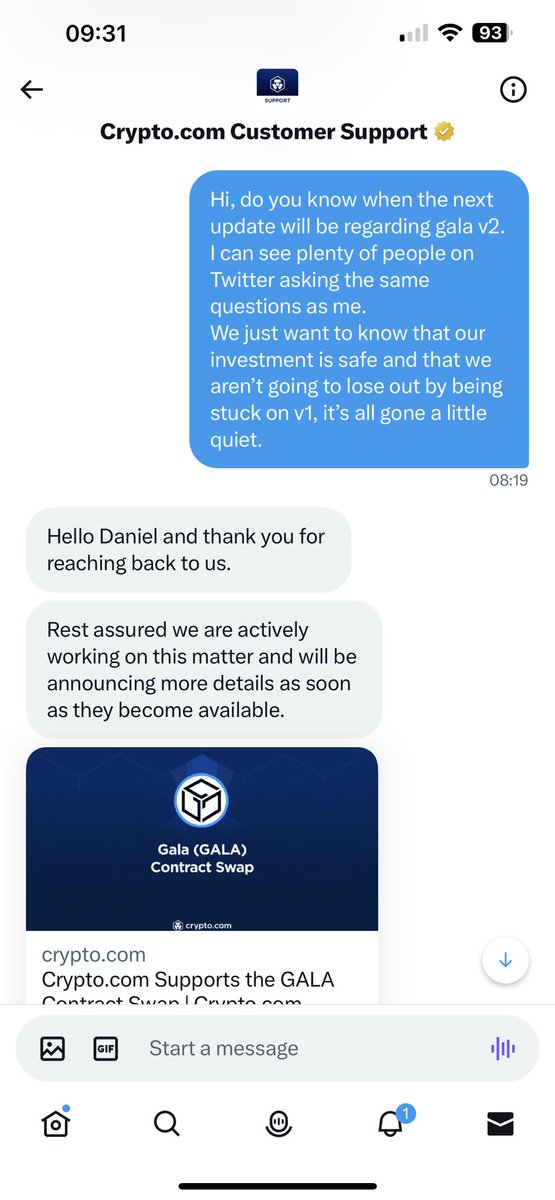 lufcdan's tweet photo. @stanleymoise @kris @cryptocom @GoGalaGames Hopefully we will here something soon? https://t.co/uKf7nhgfxX
