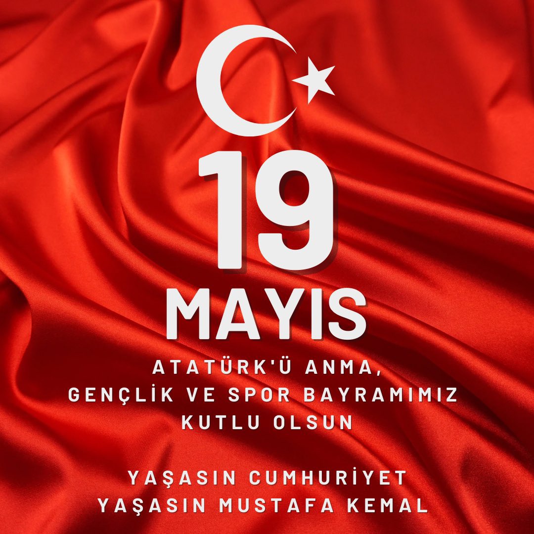 #19MAYIS1919 🍀🙏