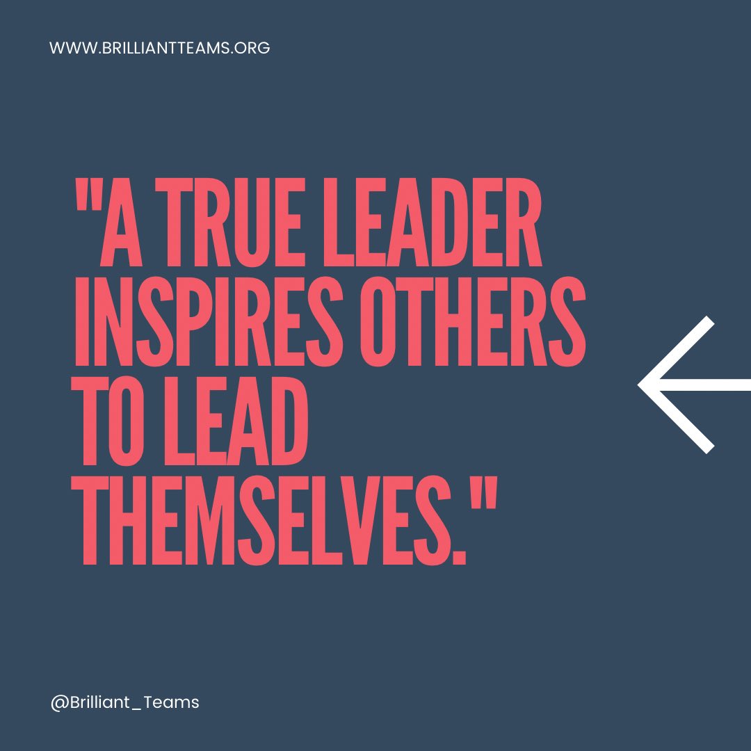 Brilliant_Teams's tweet photo. What does a true leader mean to you? #LeadershipMatters https://t.co/3rQkSHtOl9