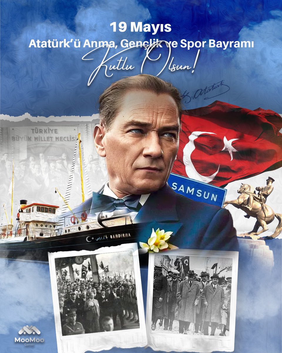 19 Mayıs Atatürk’ü Anma, Gençlik ve Spor Bayramımız Kutlu Olsun! 🇹🇷