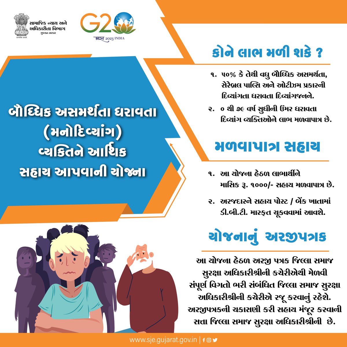 Social Justice & Empowerment Department, GoG tweet media