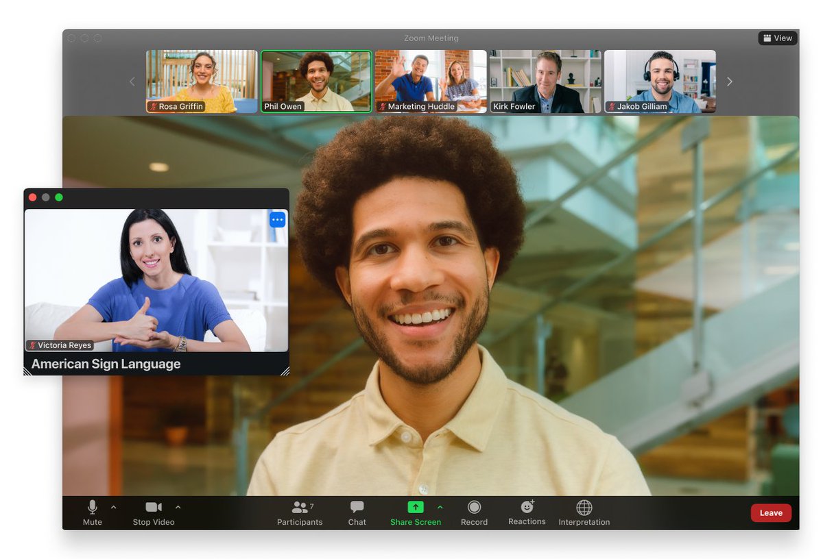 A tip I learned from a colleague today. When interpreters are working via Zoom. If the event is being recorded &amp; you're set to work via the SL interpreter channel, you will not be included in the recording. Make organisers aware, otherwise those who need it miss out.
