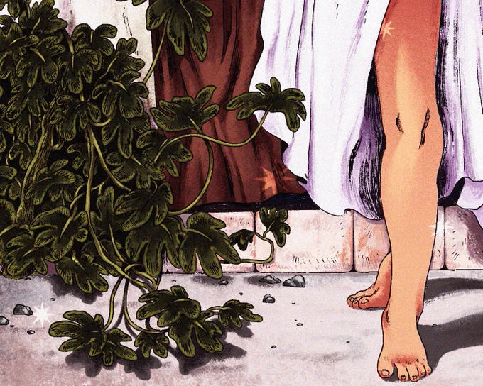 adding another peek to my piece for Vol. 3 of Classics But Make It Gay to tell you that pre-orders are open right now!  believe me when i say that its an absolutely beautiful book full of so many unique voices and art that i know can make hearts so happy. get ur copy asap!!