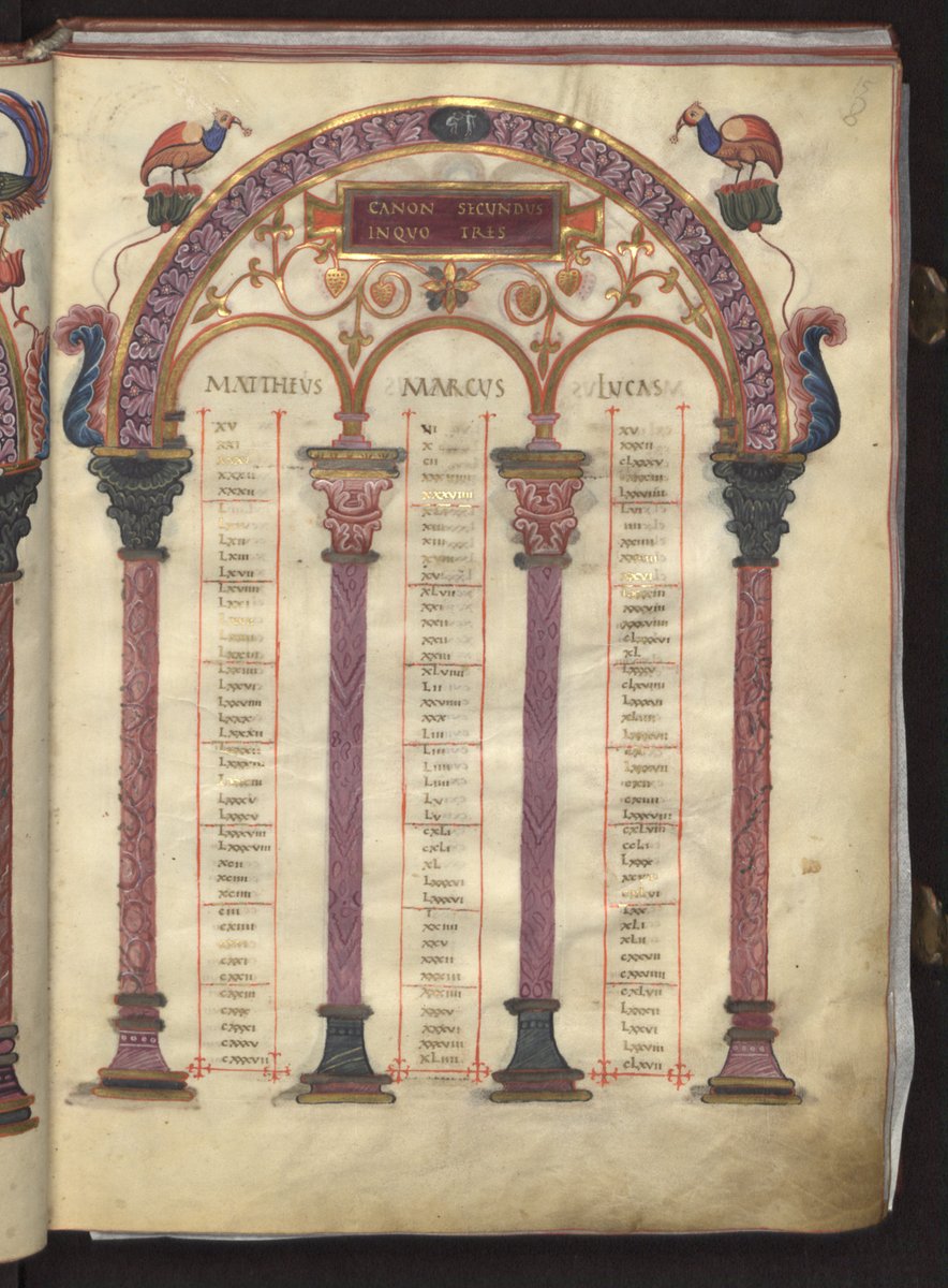 BibDigiNat's tweet photo. Ieri, 18 mai, manuscrisul „#Codex #Aureus”, aflat la filiala BNaR din Alba Iulia (Biblioteca #Batthyaneum), a fost înscris pe lista #UNESCO!
Acest fragment dintr-un evangheliar latin a fost scris și pictat cu aur și culori vegetale în anul 810, la comanda lui Carol cel Mare. https://t.co/5LX7JRMqS6