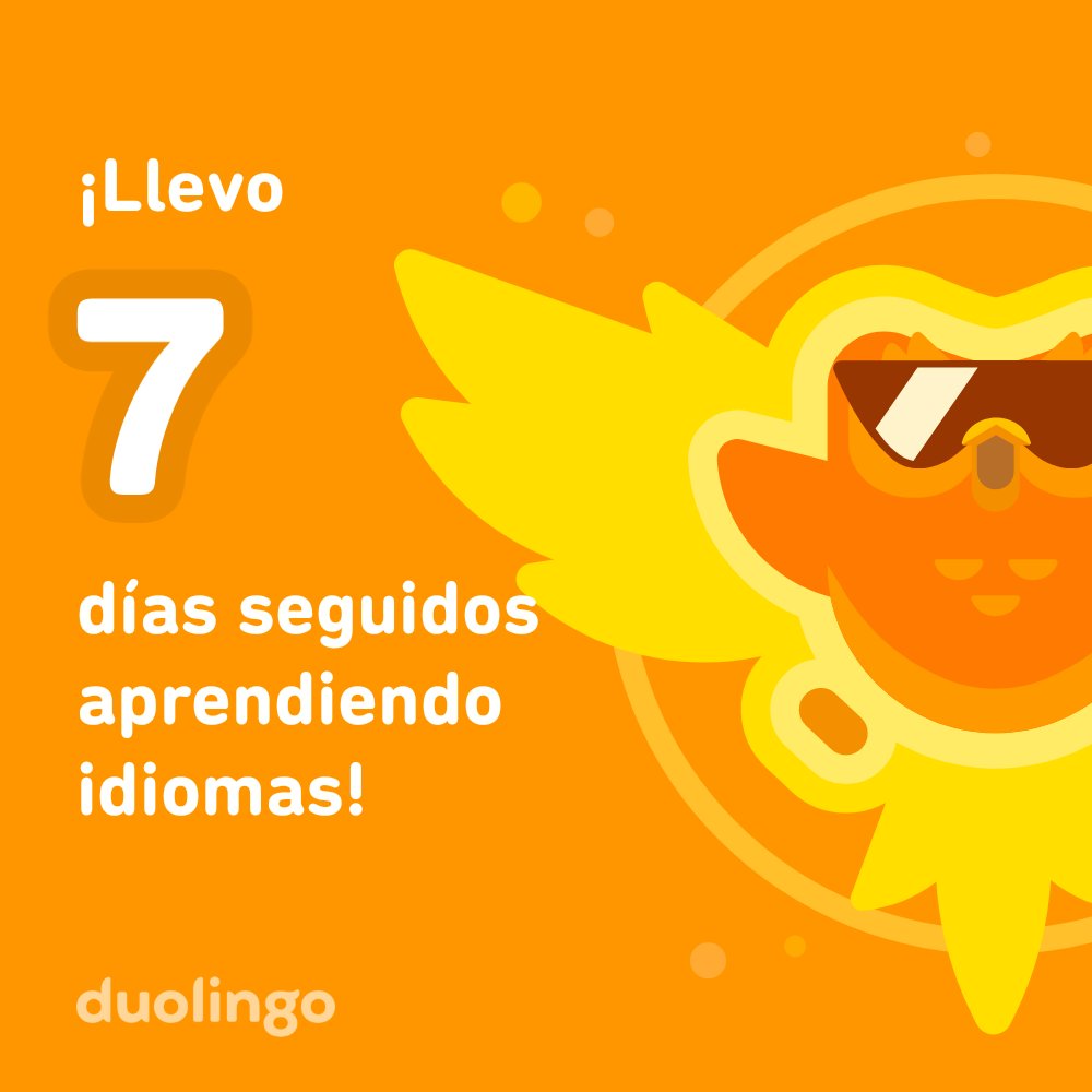 ¡Aprende un idioma gratis conmigo! Duolingo es divertido y efectivo. Aquí está mi invitación: invite.duolingo.com/BDHTZTB5CWWKT4…